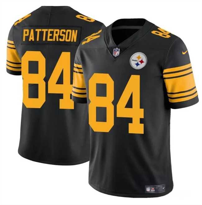 Men & Women & Youth Pittsburgh Steelers #84 Cordarrelle Patterson Black Color Rush Limited Football Stitched Jersey,We sell and wholesale Men & Women & Youth Pittsburgh Steelers #84 Cordarrelle Patterson Black Color Rush Limited Football Stitched Jersey on line form chian!
